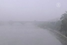 Восточный Китай окутал густой туман
