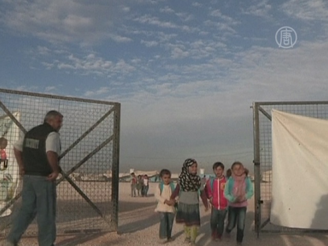 Палатки в пустыне: новая школа для сирийских детей