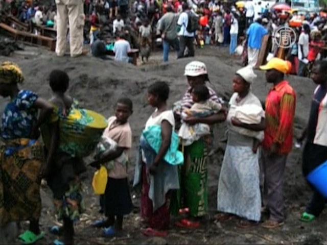 Тысячи жителей Конго спасаются от повстанцев
