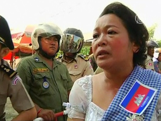 В Камбодже протестуют против захвата земли