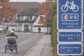 Велодорожки в Дании: всё для людей