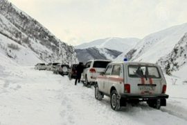 В Северной Осетии борются со снежными лавинами
