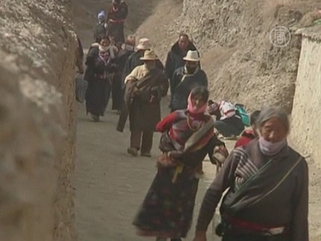 Тибетцы не празднуют Новый год во время скорби