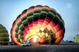 В Египте упал воздушный шар с туристами