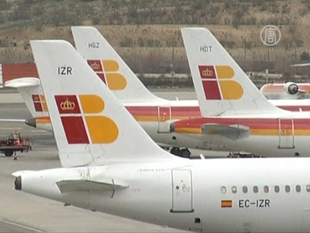 В Испании отменены сотни авиарейсов