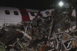 При крушении самолета в Конго есть выжившие