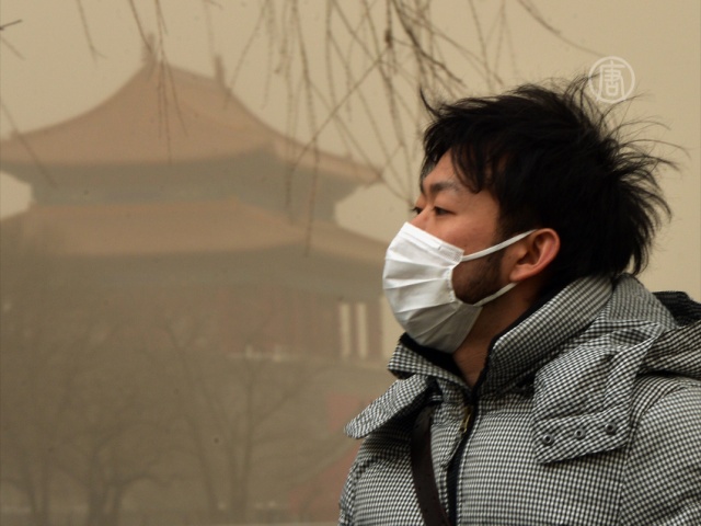 Пекин: уровень загрязнителей воздуха вырос на 30%