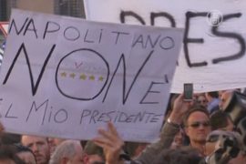 Оппозиция в Италии осудила переизбрание президента