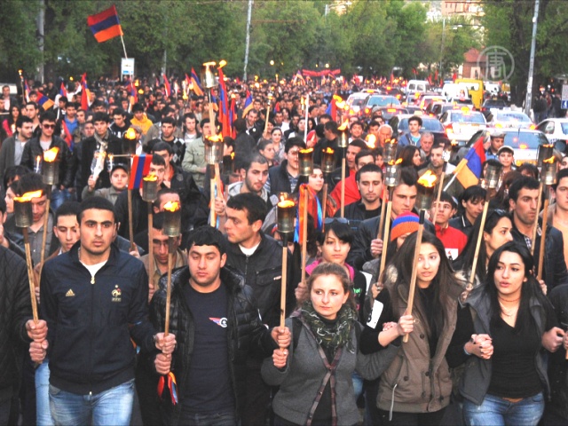 Армяне снова призывают Турцию признать геноцид