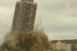 В Шотландии снесли 30-этажный дом