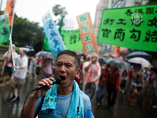 Гонконг: протесты в годовщину присоединения к КНР