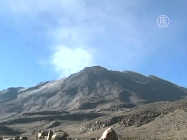Снегопады в Перу разбудили вулкан
