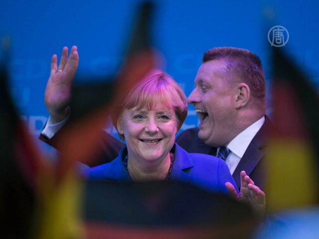 Блок Меркель победил на парламентских выборах