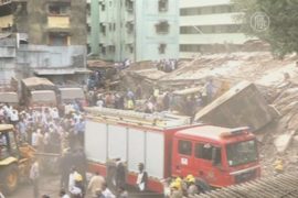 В Мумбаи обрушилась жилая пятиэтажка