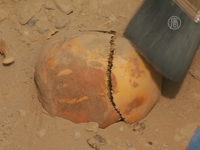 В Перу нашли тысячелетнего жертвенного младенца