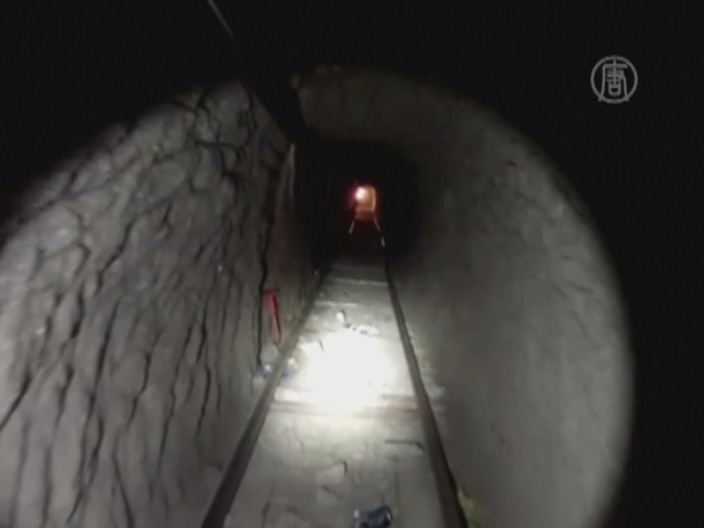 В Мексике нашли «супер-тоннель» контрабандистов