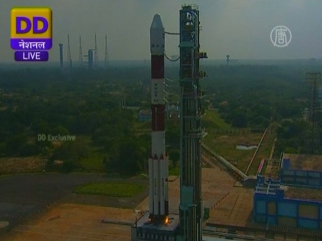Индия запустила свой первый зонд к Марсу