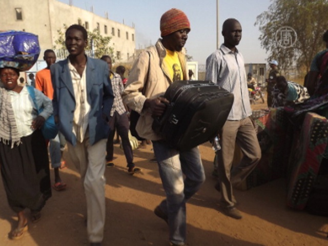 Из Южного Судана эвакуируют иностранцев