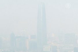 В столице Чили нечем дышать из-за лесных пожаров