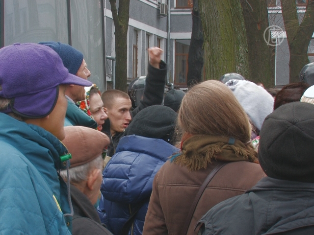 Активисты «Евромайдана» пикетировали Минздрав