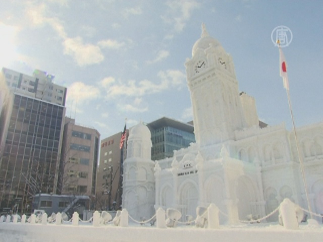 Японский снежный фестиваль поражает воображение