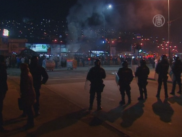 В ходе протестов в Боснии ранены десятки человек
