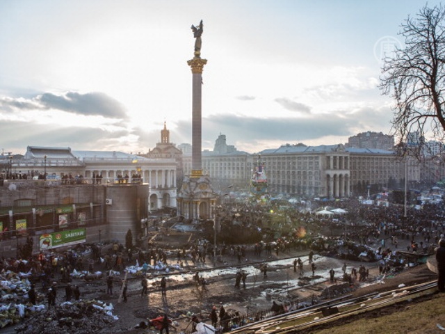 В Киеве приостановлена стрельба