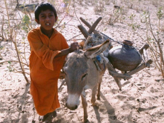 Дети в Пакистане умирают от засухи
