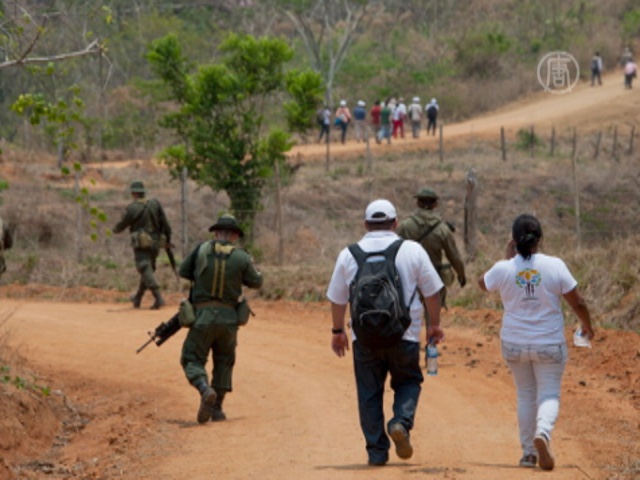 Колумбийские мигранты возвращаются на свои земли