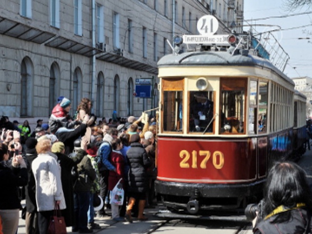 115-й день рождения трамвая отпраздновали в Москве