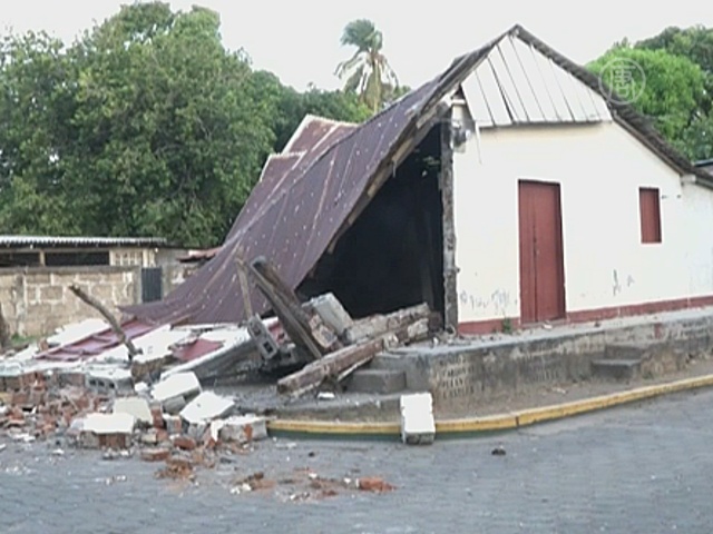 В Никарагуа снова землетрясение