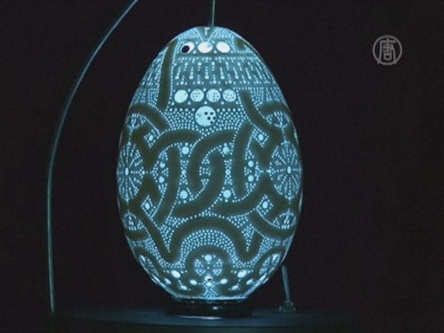 Словенский умелец создаёт ажурные пасхальные яйца