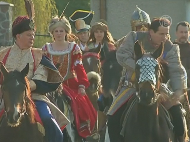 Паломники из Польши отправились в Рим на лошадях