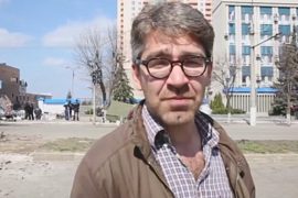 В Славянске отпустили журналиста из США