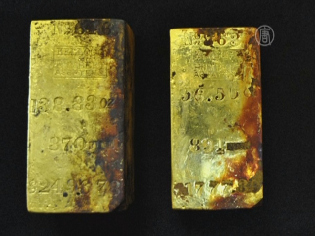 На месте кораблекрушения XIX века нашли золото