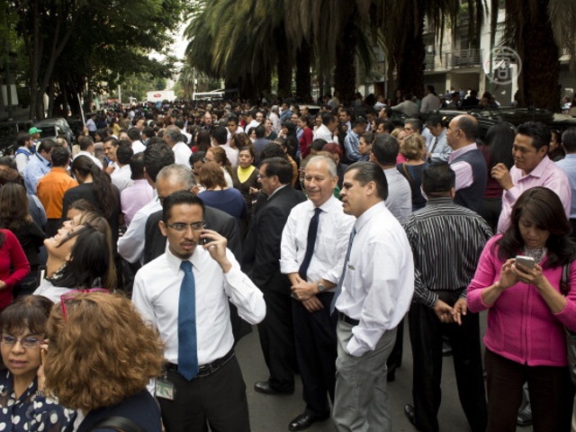 В Мексике произошло землетрясение