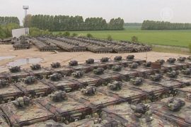 В Германии утилизируют боевые танки