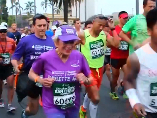 91-летняя американка пробежала марафон