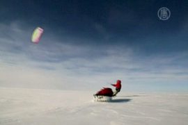 Исследователи проехали льды Гренландии за 55 дней