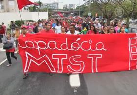 Тысячи протестующих вышли на улицы Сан-Паулу