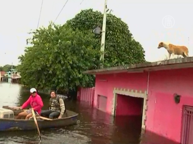 Столица Парагвая уходит под воду из-за ливней
