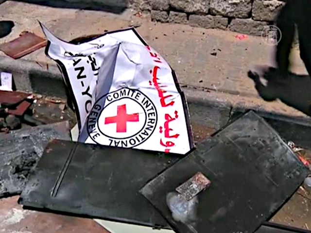 Совершено нападение на Красный Крест в Газе