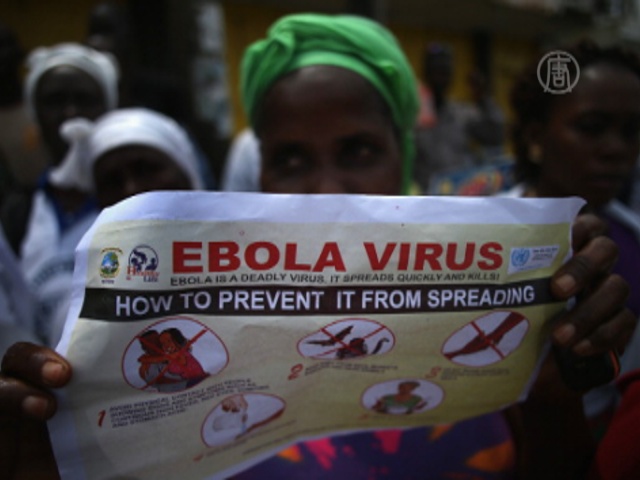 В зоны карантина эпидемии Эболы доставляют еду