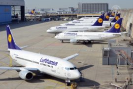 Пилоты Lufthansa Германии не вышли на работу