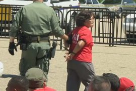 У Белого дома арестовали протестующих иммигрантов
