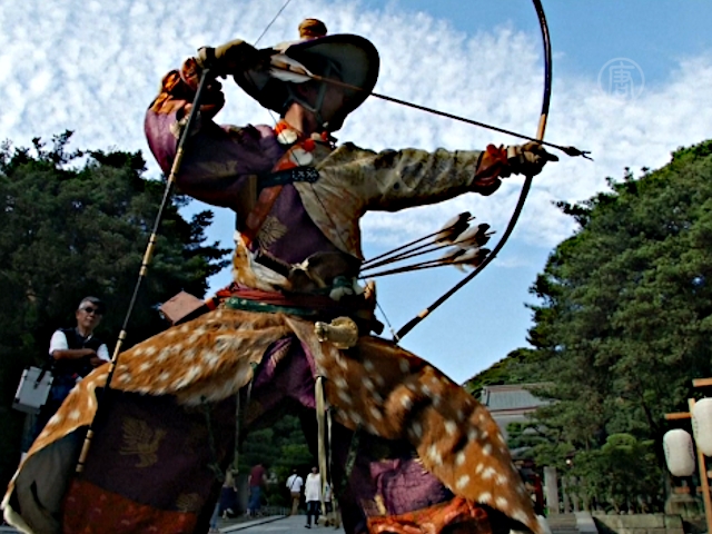 В Японии проводят древний самурайский ритуал