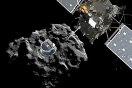 Зонд «Розетта» сядет на комету