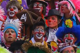 Клоуны собрались на ежегодный съезд в Мехико