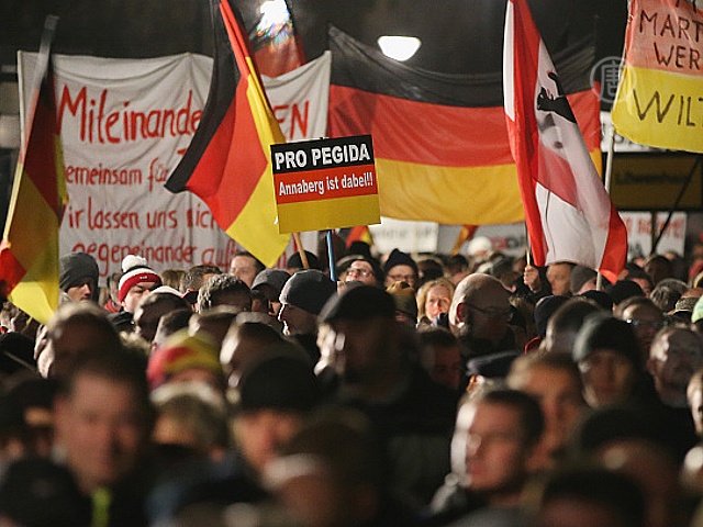 Марш против исламизации Запада прошёл в Дрездене