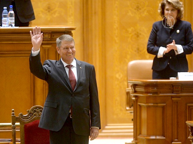 В Румынии прошла инаугурация нового президента